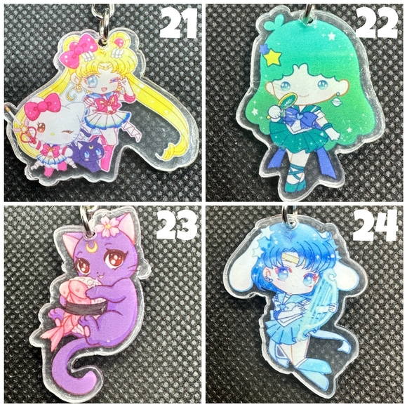Sailor Moon X Sanrio KBK Handmade Keychains - Picture 6 of 10